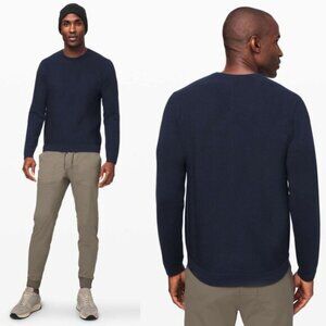 lululemon athletica Navy Crewneck Sweater